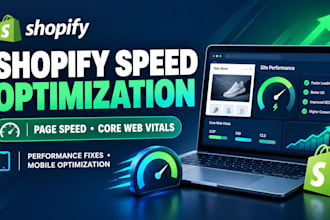 optimize shopify speed, fix core web vitals and improve page speed