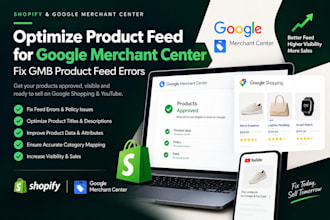 do optimize product feed for google merchant center fix gmb product feed errors