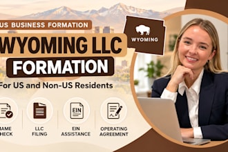 wyoming llc formation, US company registration, non resident llc, ein