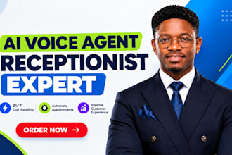 build ai receptionist, ai voice agent, ai calling agent,and appointment booking