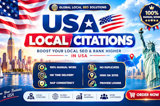 create USA local citations and directory listings