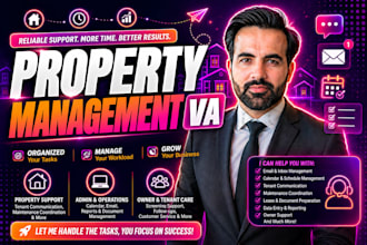 be your property management virtual assistant for rental properties
