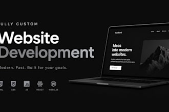create you a website or online store