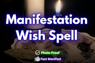 cast powerful wish spell manifest your dream and make your wishes come true