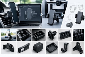 design custom 3d printable car parts and automotive accessories