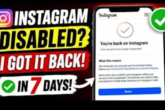 restore instagram page, ig profile unbanning issues