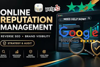 do online reputation management and reverse SEO