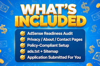prepare your website for google adsense approval