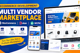 build multivendor marketplace via wordpress woocommerce dokan wcfm ecommerce web