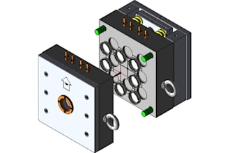 design injection molded plastic products with snap fits, ribs, mounting features