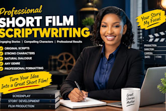 write an engaging short film script with compelling characters and dialogue