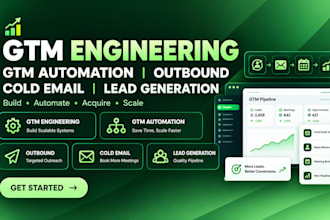 do gtm engineering, gtm automation, outbound, cold email, lead generaration