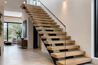 design 3d staircases, handrails and detailed shop drawings