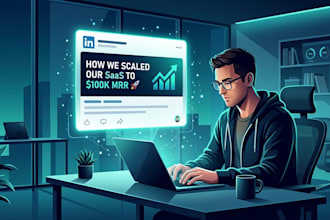 linkedin thought leadership posts saas ai founders content writer personal brand