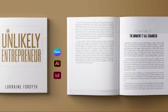 format design manuscript ebook print pdf, upload paperback amazon kdp bookcover
