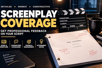 do screenplay coverage script analysis screenplay feedback script movie script