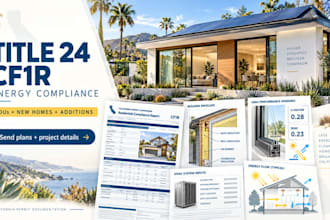 prepare california title 24 cf1r energy reports and residential calculation