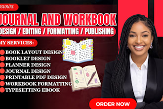 do workbook design, lead magnet, journal design, ebook design, wellness journal