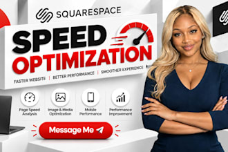 optimize squarespace website speed and improve page performance