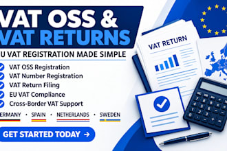 vat oss registration vat return filing services for spain german nether sweden