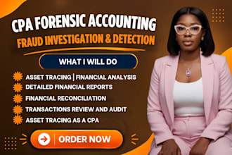 do CPA forensic accounting, forensic audit, fraud investigatio, asset tracing
