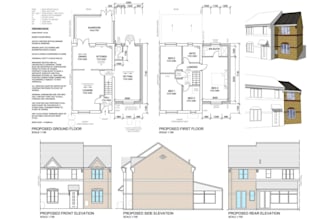 prepare adu permit drawings and garage conversion plans architectural floor plan