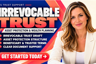 prepare your irrevocable trust for asset protection and wealth planning