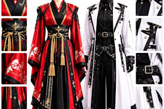 sew custom cosplay costumes anime outfits and halloween costumes