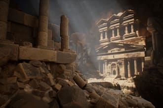 create 3d game environment, unreal engine environment, ue5 environment