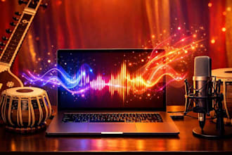 craft modern indian fusion music for bollywood songs and cinematic films