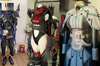 sew custom fabric cosplay costume anime halloween cosplay outfits sewing pattern