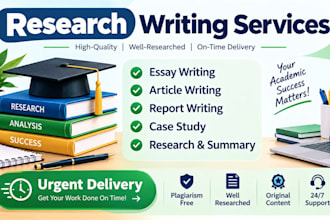 help you write assignments, apa papers, data, case studies and internship report