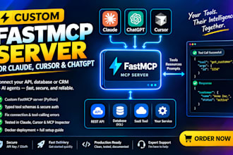 build a custom mcp server with fastmcp for claude, cursor and chatgpt