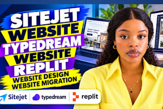 build sitejet website typedream website replit website design website migration
