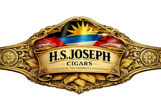 design luxury cigar bands, premium cigar labels and custom cigar packaging