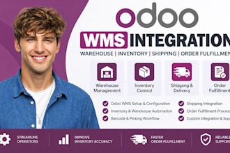 odoo wms integration for warehouse inventory shipping and order fulfillment