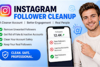 manually unfollow instagram following, bots and fake instagram followers