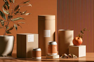 design box design, product packaging design, mailer