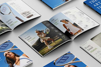 design a product catalog sellsheet that makes your products easy to compare