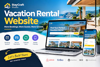 short term rental website vacation rental website direct booking rental website