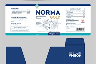 design professional medicine labels and pharma packaging