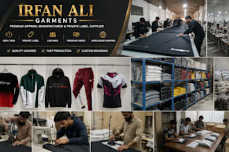 create sportswear tech packs and make garment samples