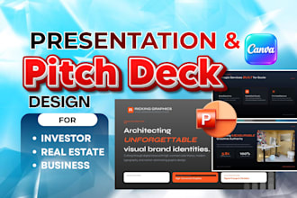 create a captivating startup pitch deck and investor presentation