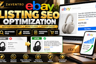 optimize your ebay listings with SEO titles and keywords