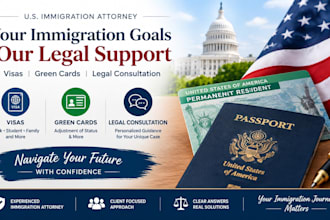 be your US immigration attorney for visa, green card and legal consultation