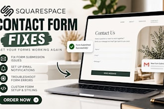 fix squarespace contact forms, email notifications and submission issues
