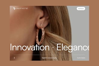 design or redesign your website with shopify