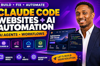 build claude code websites claude ai automation agents