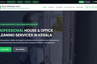 build a fast responsive static website or landing page