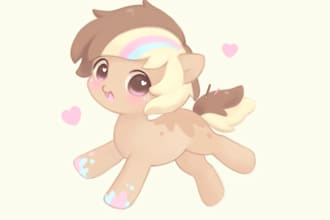 draw your my little pony character